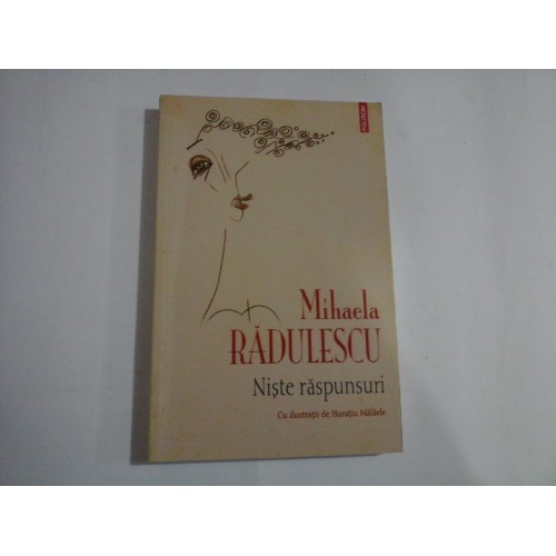 NISTE RASPUNSURI - MIHAELA RADULESCU NISTE RASPUNSURI - MIHAELA RADULESCU